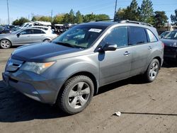 Salvage cars for sale from Copart Denver, CO: 2007 Acura MDX Sport