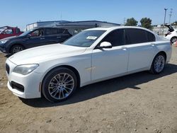 Salvage cars for sale at San Diego, CA auction: 2015 BMW 740 LD Xdrive