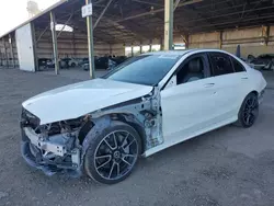 Mercedes-Benz salvage cars for sale: 2019 Mercedes-Benz C300