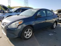 Salvage cars for sale at Littleton, CO auction: 2015 Nissan Versa S