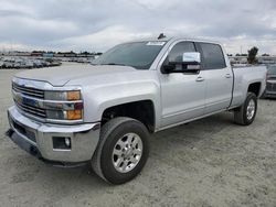 Salvage trucks for sale at Antelope, CA auction: 2015 Chevrolet Silverado C2500 Heavy Duty LT