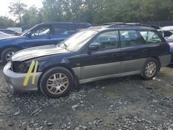 Salvage cars for sale from Copart Waldorf, MD: 2003 Subaru Legacy Outback H6 3.0 LL Bean