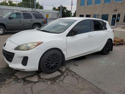 Mazda salvage cars for sale: 2013 Mazda 3 I