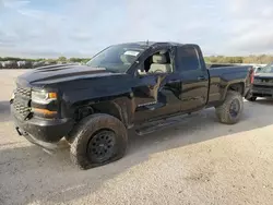 Salvage cars for sale at San Antonio, TX auction: 2017 Chevrolet Silverado K1500 Custom