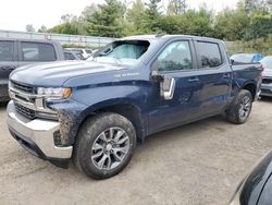 Salvage cars for sale at Davison, MI auction: 2022 Chevrolet Silverado LTD K1500 LT-L