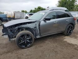 Salvage SUVs for sale at auction: 2017 Infiniti QX70