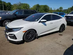 Salvage cars for sale at Marlboro, NY auction: 2020 Honda Civic SI