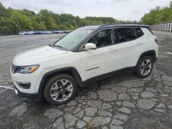 Jeep salvage cars for sale: 2021 Jeep Compass Limited