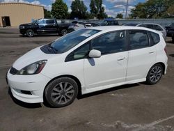 Salvage cars for sale at Moraine, OH auction: 2012 Honda FIT Sport