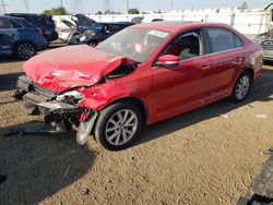 Salvage cars for sale at Elgin, IL auction: 2013 Volkswagen Jetta SE