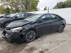 Salvage cars for sale at Bridgeton, MO auction: 2016 Toyota Corolla L