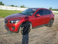 Salvage cars for sale at Houston, TX auction: 2016 Mazda CX-5 GT