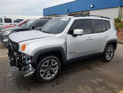 2017 Jeep Renegade Latitude en venta en Woodhaven, MI