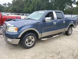 Ford salvage cars for sale: 2005 Ford F150 Supercrew