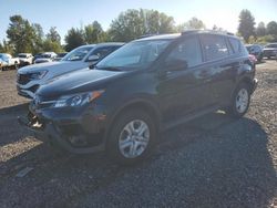 Salvage cars for sale at Portland, OR auction: 2015 Toyota Rav4 LE