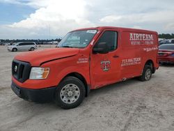 Salvage trucks for sale at Houston, TX auction: 2020 Nissan NV 1500 S