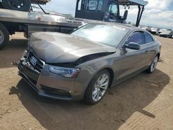 Salvage cars for sale at Brighton, CO auction: 2014 Audi A5 Premium Plus