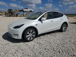 Salvage cars for sale at Taylor, TX auction: 2023 Tesla Model Y