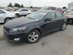 Salvage cars for sale at Nampa, ID auction: 2015 KIA Optima LX