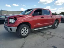 Salvage cars for sale from Copart Chicago: 2012 Toyota Tundra Crewmax SR5