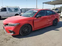 Salvage cars for sale at Anthony, TX auction: 2024 Honda Civic Sport