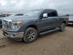 Salvage cars for sale at Houston, TX auction: 2017 Nissan Titan XD SL