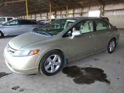 Honda salvage cars for sale: 2008 Honda Civic EX