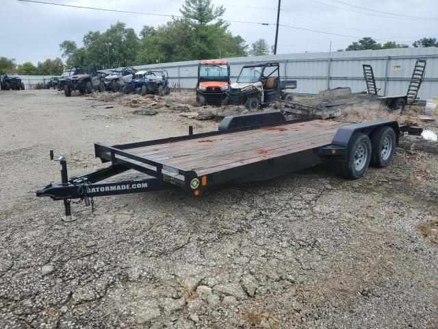 2024 Grbg Gatormade Flatbed Car Hauler Trailer