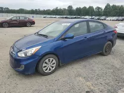 Salvage cars for sale at Lumberton, NC auction: 2017 Hyundai Accent SE