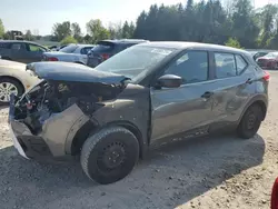 Nissan salvage cars for sale: 2020 Nissan Kicks S