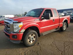 Salvage cars for sale at Woodhaven, MI auction: 2011 Ford F250 Super Duty