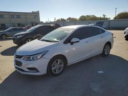 Chevrolet salvage cars for sale: 2018 Chevrolet Cruze LS