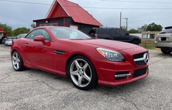 Salvage cars for sale at Grand Prairie, TX auction: 2016 Mercedes-Benz SLK 350