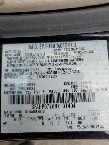 2008 Ford Fusion SE