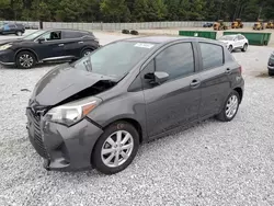 Salvage cars for sale at Gainesville, GA auction: 2015 Toyota Yaris