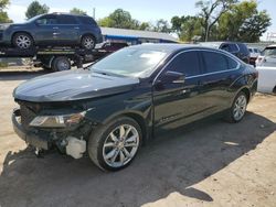 Chevrolet salvage cars for sale: 2016 Chevrolet Impala LT