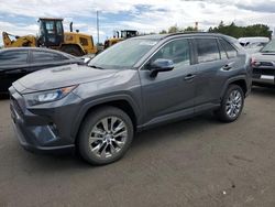 Toyota salvage cars for sale: 2020 Toyota Rav4 XLE Premium