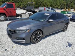 Salvage cars for sale at Gainesville, GA auction: 2018 Honda Accord Sport