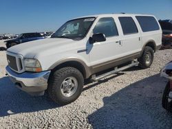 Ford salvage cars for sale: 2004 Ford Excursion Eddie Bauer