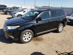 Toyota salvage cars for sale: 2012 Toyota Highlander Base