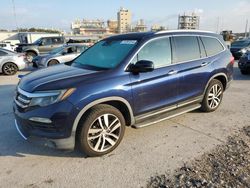 Honda salvage cars for sale: 2016 Honda Pilot Elite