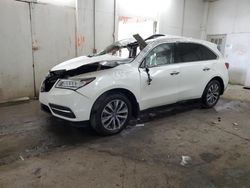 Salvage vehicles for parts for sale at auction: 2015 Acura MDX Technology