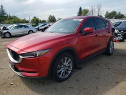 Salvage cars for sale at Bowmanville, ON auction: 2019 Mazda CX-5 Grand Touring