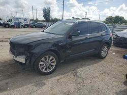 Salvage cars for sale at Miami, FL auction: 2014 BMW X3 XDRIVE28I