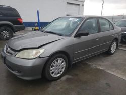 Salvage cars for sale from Copart Farr West, UT: 2005 Honda Civic LX