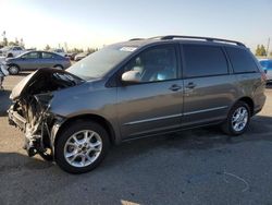 Salvage cars for sale at Rancho Cucamonga, CA auction: 2005 Toyota Sienna XLE