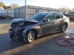 Buy Salvage Cars For Sale now at auction: 2017 Infiniti Q50 Premium