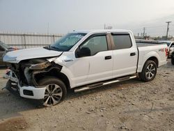 Salvage vehicles for parts for sale at auction: 2019 Ford F150 Supercrew