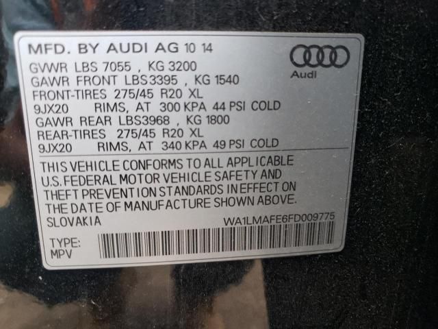 2015 Audi Q7 TDI Premium Plus