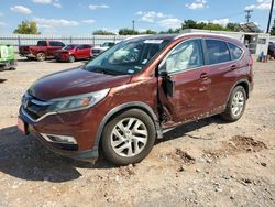 Salvage cars for sale from Copart Oklahoma City, OK: 2015 Honda CR-V EXL